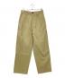 Acne studios（アクネ ストゥディオズ）の古着「PLEATED TROUSERS」｜ベージュ
