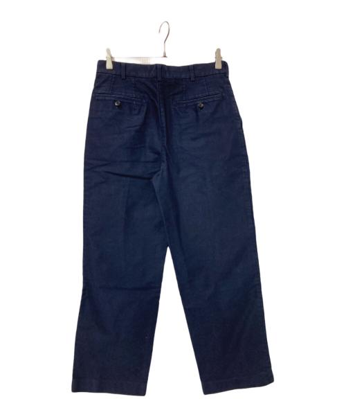 COMME des GARCONS HOMME（コムデギャルソン オム）COMME des GARCONS HOMME (コムデギャルソン オム) コットンタックパンツ ネイビー サイズ:XSの古着・服飾アイテム