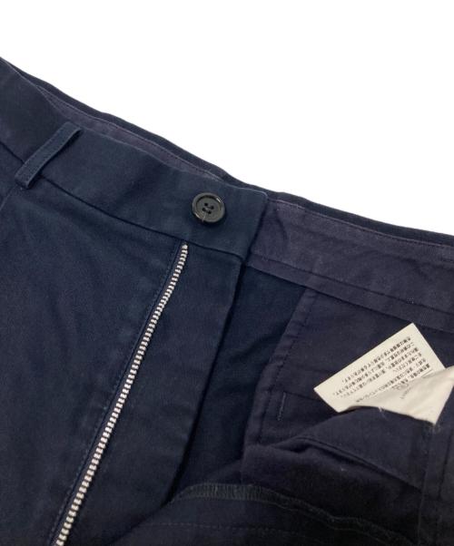 COMME des GARCONS HOMME（コムデギャルソン オム）COMME des GARCONS HOMME (コムデギャルソン オム) コットンタックパンツ ネイビー サイズ:XSの古着・服飾アイテム