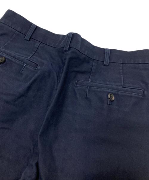 COMME des GARCONS HOMME（コムデギャルソン オム）COMME des GARCONS HOMME (コムデギャルソン オム) コットンタックパンツ ネイビー サイズ:XSの古着・服飾アイテム