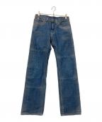 LEVI'S REDリーバイス レッド）の古着「立体裁断デニムパンツ」｜インディゴ