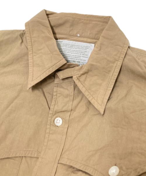 KOLOR（カラー）KOLOR (カラー) ハーフスリーブウエスタンシャツ ベージュ サイズ:2の古着・服飾アイテム
