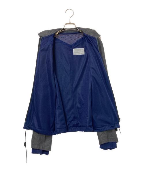 KOLOR（カラー）KOLOR (カラー) Ever Chintz Tropical Wool Zip-Up Jacket グレー サイズ:2の古着・服飾アイテム