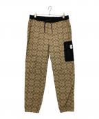 COACHコーチ）の古着「MIXED MEDIA JOGGER」｜ベージュ