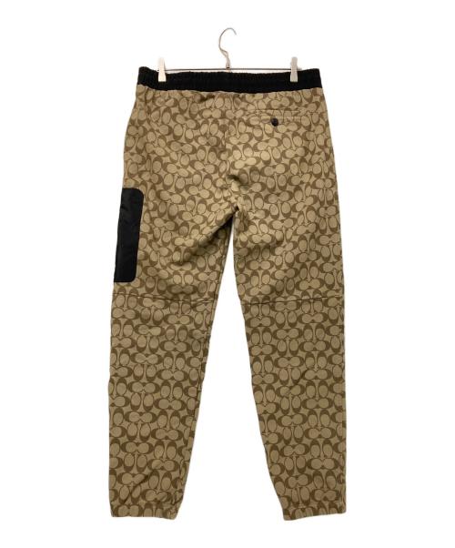 COACH（コーチ）COACH (コーチ) MIXED MEDIA JOGGER ベージュ サイズ:Lの古着・服飾アイテム