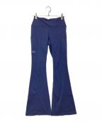 BORDERS at BALCONYボーダーズアットバルコニー）の古着「FLARE LEGGINGS」｜ネイビー