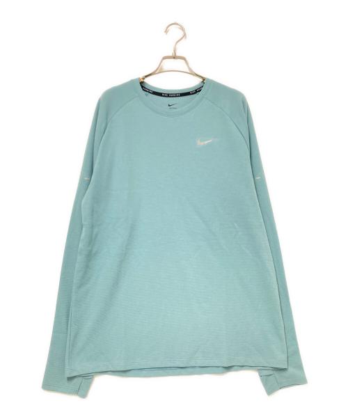 NIKE（ナイキ）NIKE (ナイキ) Dri-FIT ランニング ワッフル クルー グリーン サイズ:Lの古着・服飾アイテム