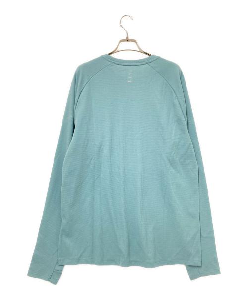 NIKE（ナイキ）NIKE (ナイキ) Dri-FIT ランニング ワッフル クルー グリーン サイズ:Lの古着・服飾アイテム