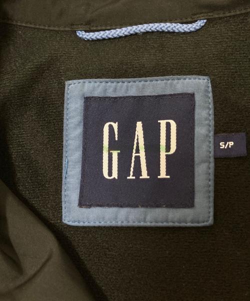 GAP（ギャップ）GAP (ギャップ) パッチデザインジャケット グレー×ブルー サイズ:Sの古着・服飾アイテム