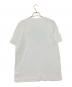 PLAY COMME des GARCONS (プレイコムデギャルソン) ハートプリントTシャツ ホワイト×グリーン サイズ:M：7000円