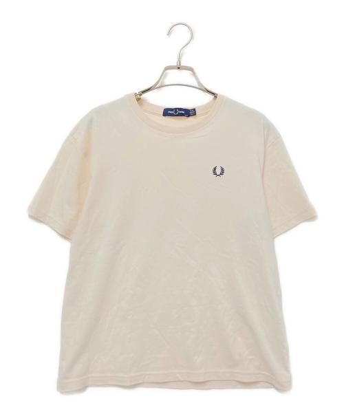 FRED PERRY（フレッドペリー）FRED PERRY (フレッドペリー) Tシャツ ベージュ サイズ:US:4の古着・服飾アイテム