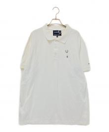 FRED PERRY×RAF SIMONS（フレッドペリー×ラフシモンズ）の古着「ポロシャツ」｜ホワイト