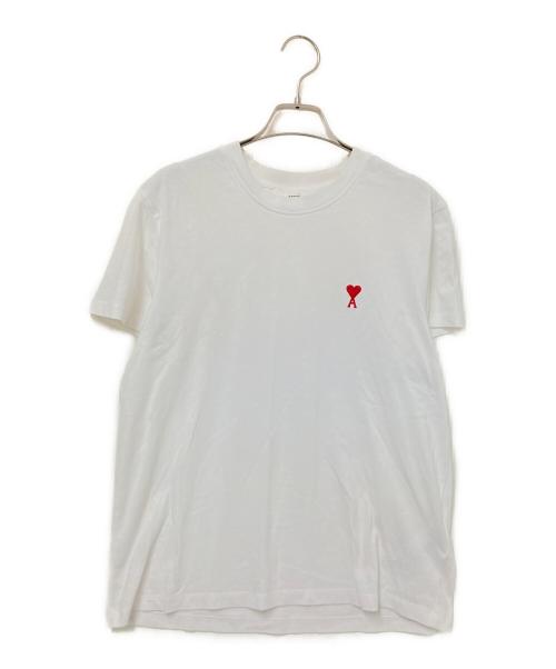 AMI Alexandre Mattiussi（アミアレクサンドルマテュッシ）AMI Alexandre Mattiussi (アミアレクサンドルマテュッシ) Tシャツ ホワイト サイズ:Sの古着・服飾アイテム