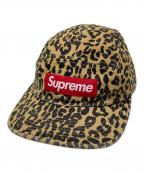 SUPREMEシュプリーム）の古着「Washed Chino Twill Camp Cap」｜ベージュ×ブラック