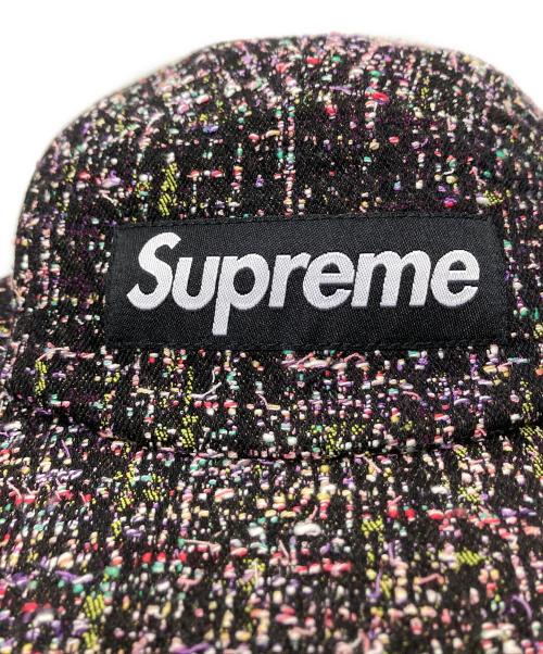 SUPREME（シュプリーム）SUPREME (シュプリーム) Denim Boucle Camp Cap ブラック サイズ:下記参照の古着・服飾アイテム
