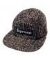 SUPREME（シュプリーム）の古着「Denim Boucle Camp Cap」｜ブラック