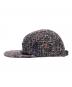 SUPREME (シュプリーム) Denim Boucle Camp Cap ブラック サイズ:下記参照：10000円
