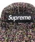 中古・古着 SUPREME (シュプリーム) Denim Boucle Camp Cap ブラック サイズ:下記参照：10000円