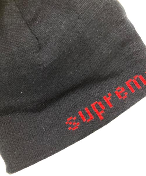 SUPREME（シュプリーム）SUPREME (シュプリーム) YOHJI YAMAMOTO (ヨウジヤマモト) コラボBeanie ネイビー×レッド サイズ:下記参照の古着・服飾アイテム