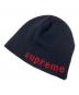 SUPREME (シュプリーム) YOHJI YAMAMOTO (ヨウジヤマモト) コラボBeanie ネイビー×レッド サイズ:下記参照：8000円