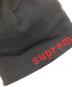 中古・古着 SUPREME (シュプリーム) YOHJI YAMAMOTO (ヨウジヤマモト) コラボBeanie ネイビー×レッド サイズ:下記参照：8000円