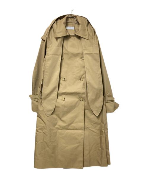 SLY（スライ）SLY (スライ) HOODED OVER TRENCH コート ベージュ サイズ:FREE 未使用品の古着・服飾アイテム