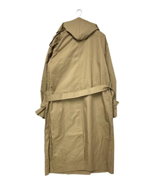 SLY（スライ）SLY (スライ) HOODED OVER TRENCH コート ベージュ サイズ:FREE 未使用品の古着・服飾アイテム