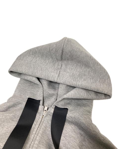 Lily Brown（リリーブラウン）Lily Brown (リリーブラウン) ボンディングセットアップ グレー×ブラック サイズ:FREEの古着・服飾アイテム