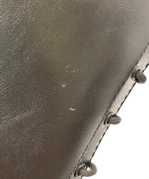 ZARA（ザラ）ZARA (ザラ) 厚底レースアップブーツ ブラック サイズ:EU:39の古着・服飾アイテム