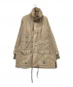 DIESELディーゼル）の古着「フーデッドジャケット」｜ベージュ