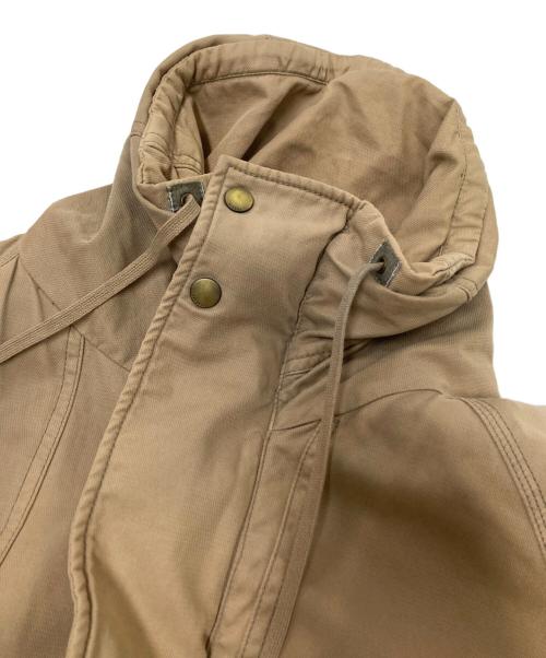 DIESEL（ディーゼル）DIESEL (ディーゼル) フーデッドジャケット ベージュ サイズ:XSの古着・服飾アイテム