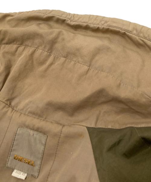 DIESEL（ディーゼル）DIESEL (ディーゼル) フーデッドジャケット ベージュ サイズ:XSの古着・服飾アイテム