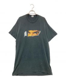 FRUIT OF THE LOOM（フルーツオブザルーム）の古着「プリントTシャツ」｜ブラック