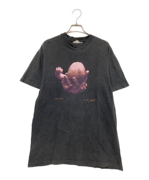 Labonte（ラボンテ）Labonte (ラボンテ) プリントTシャツ ブラック サイズ:Mの古着・服飾アイテム