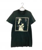 USEDUSED）の古着「プリントTシャツ」｜ブラック