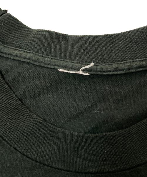 USED（USED）USED (USED) プリントTシャツ ブラック サイズ:FREEの古着・服飾アイテム
