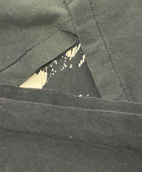 USED（USED）USED (USED) プリントTシャツ ブラック サイズ:FREEの古着・服飾アイテム