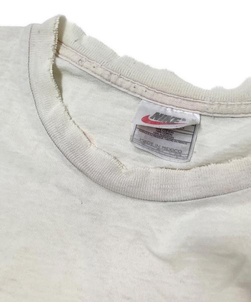 NIKE（ナイキ）NIKE (ナイキ) JORDAN プリントTシャツ ホワイト×レッド サイズ:Lの古着・服飾アイテム