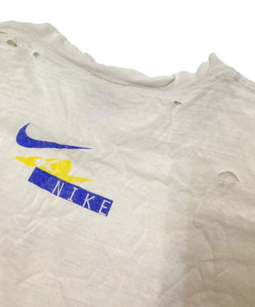 NIKE（ナイキ）NIKE (ナイキ) プリントTシャツ ホワイト×ブルー サイズ:下記参照の古着・服飾アイテム