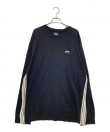 stussy（ステューシー）の古着「ロングスリーブTシャツ」｜ブラック