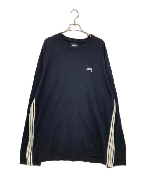 stussy（ステューシー）stussy (ステューシー) ロングスリーブTシャツ ブラック サイズ:XLの古着・服飾アイテム