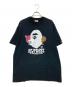 A BATHING APE（アベイシングエイプ）の古着「マイメロコラボプリントTシャツ」｜ブラック