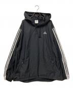 adidasアディダス）の古着「00‘Sプルオーバーパーカー」｜ブラック×ホワイト
