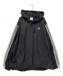 adidas（アディダス）の古着「00‘Sプルオーバーパーカー」｜ブラック×ホワイト