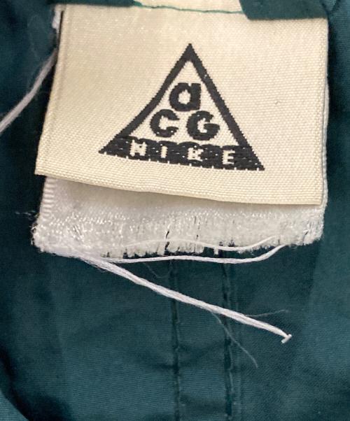 NIKE ACG（ナイキエーシージー）NIKE ACG (ナイキエーシージー) 00‘Sアノラックパーカー グリーン サイズ:Mの古着・服飾アイテム