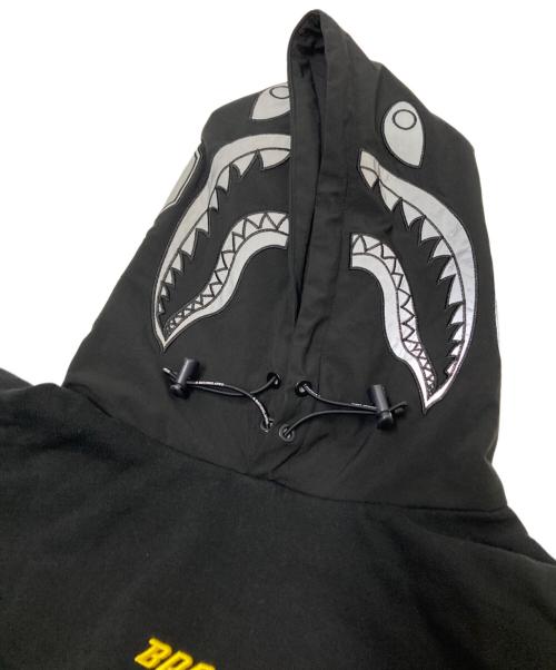A BATHING APE（アベイシングエイプ）A BATHING APE (アベイシングエイプ) S/Sパーカー ブラック サイズ:Lの古着・服飾アイテム