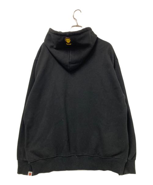 A BATHING APE（アベイシングエイプ）A BATHING APE (アベイシングエイプ) パーカー ブラック サイズ:XLの古着・服飾アイテム