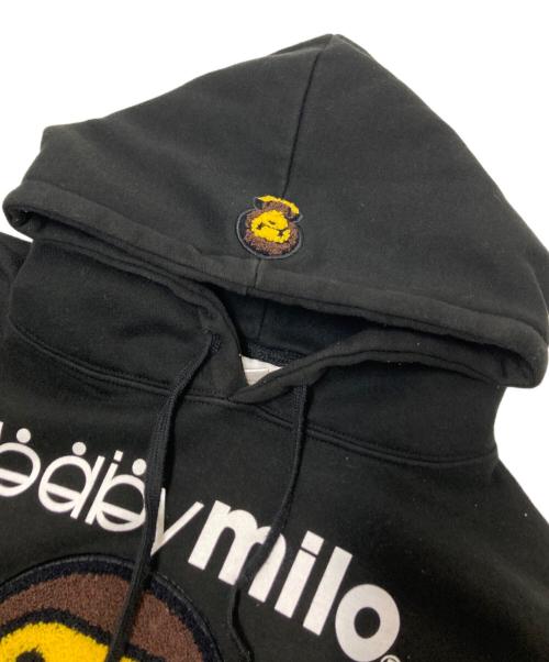 A BATHING APE（アベイシングエイプ）A BATHING APE (アベイシングエイプ) パーカー ブラック サイズ:XLの古着・服飾アイテム