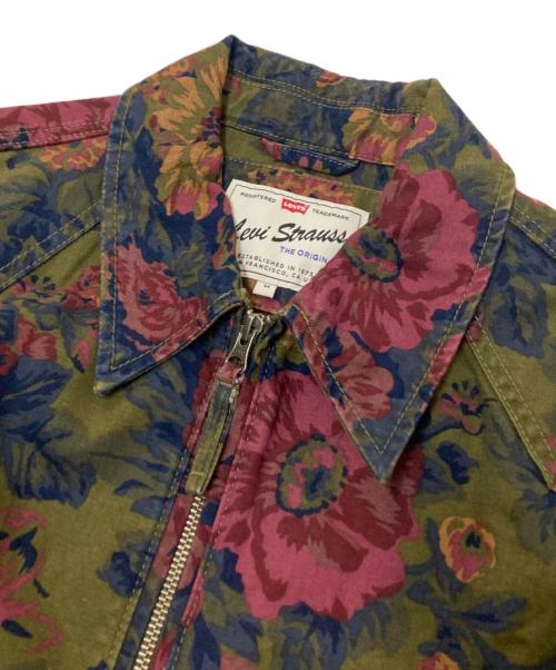 LEVI'S（リーバイス）LEVI'S (リーバイス) ガレージジャケット オリーブ×レッド サイズ:Mの古着・服飾アイテム