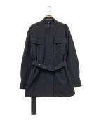 theoryセオリー）の古着「Precision Ponte2 Cargo Coat」｜ブラック